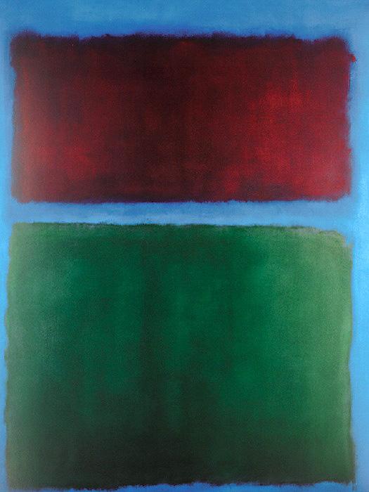 Earth and green 1955 painting - Mark Rothko Earth and green 1955 art painting